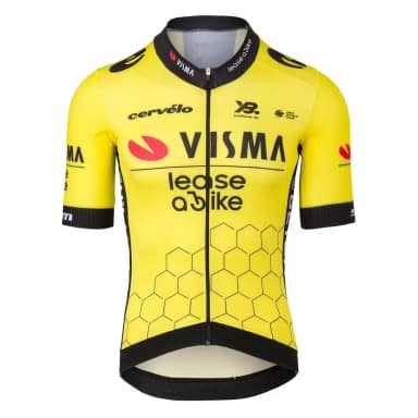 tvl футболка с коротким рукавом team visma lease a bike premium aero 2025