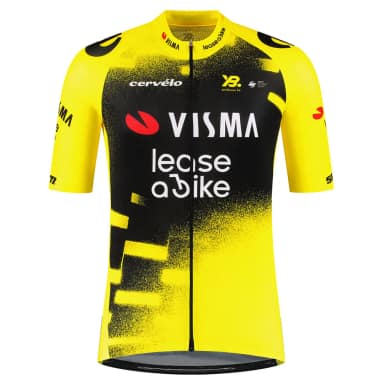 tvl футболка с коротким рукавом team visma lease a bike replica wingbeat