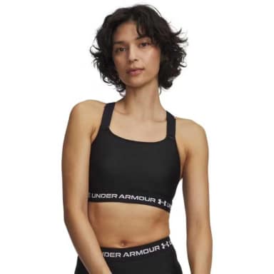 under armour спортивный бюстгальтер с высокой степенью поддержки heatgear