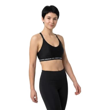 under armour спортивный бюстгальтер с низкой степенью поддержки crossback low strappy