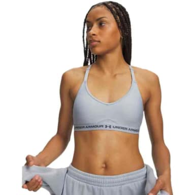 under armour спортивный бюстгальтер с низкой степенью поддержки crossback low strappy