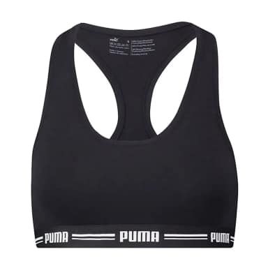 puma спортивный бюстгальтер racer back