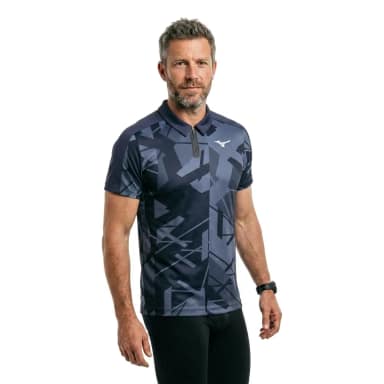 mizuno поло с короткими рукавами daybreakers shadow