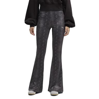 puma snake pack flared leggings