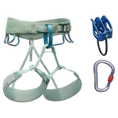 black diamond momentum package woman harness