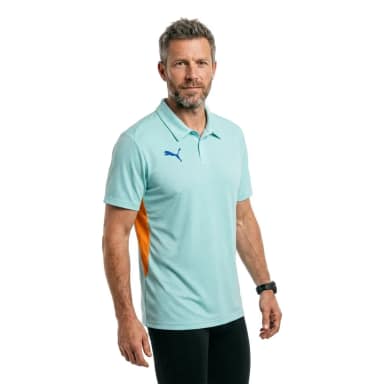 puma поло с короткими рукавами individual