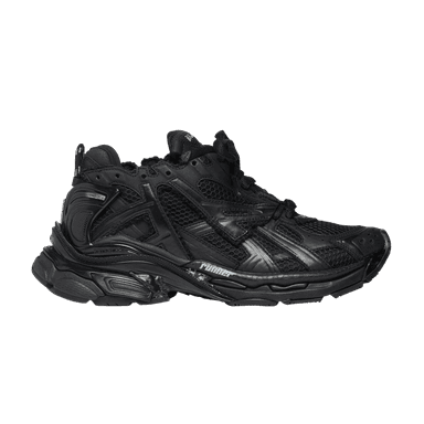 balenciaga wmns runner sneaker 'worn-out - black'