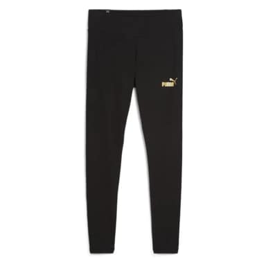 puma ess tape minimal gold leggings