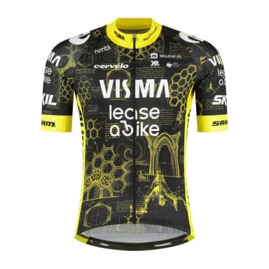 tvl футболка с коротким рукавом team visma lease a bike tdf26 replica