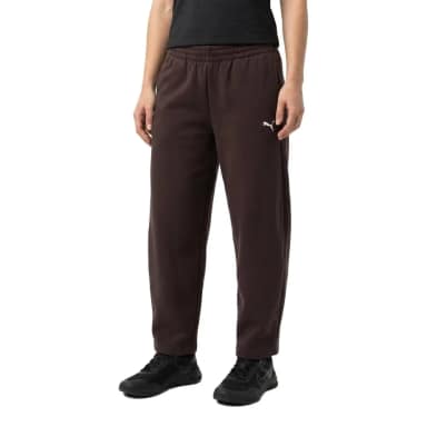 puma essential relaxed barrel leg sweat pants