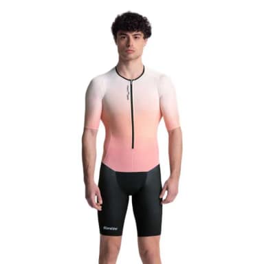 santini трисьют с коротким рукавом viper block