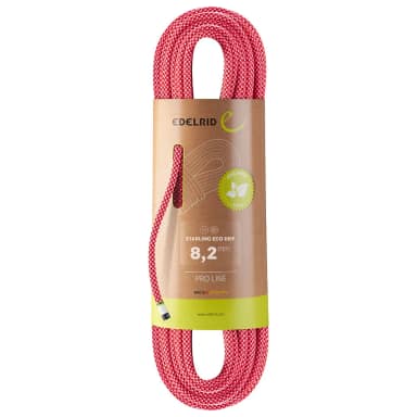 edelrid starling eco dry 8.2 mm rope