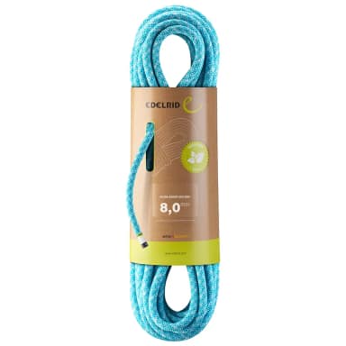 edelrid guide assist eco dry 8.0 mm ii rope