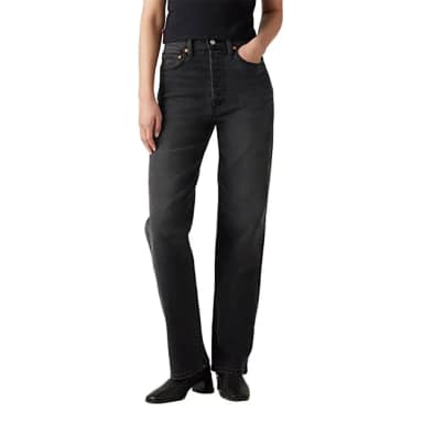 levi´s ® ribcage full length med jeans