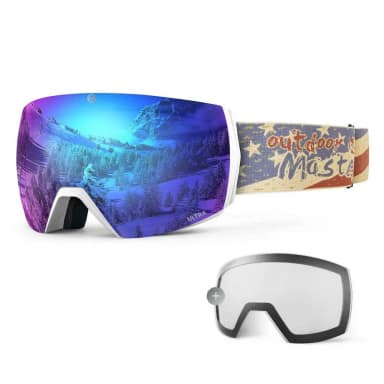 outdoor master ultra ski goggles