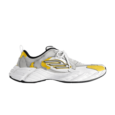 balenciaga monday sneaker 'worn-out - white grey yellow'