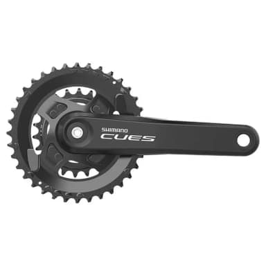 shimano шатуны с цепным кольцом cues fc-u4010 2s