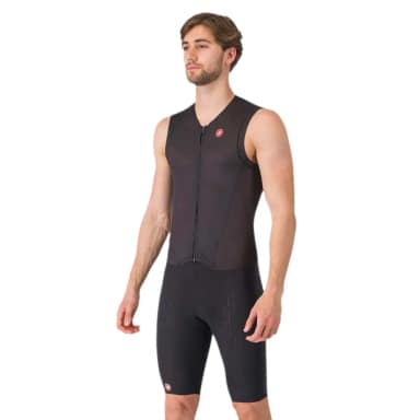 castelli комбинезон для гонок без рукавов free san remo 3