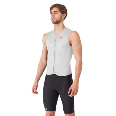 castelli комбинезон для гонок без рукавов free san remo 3