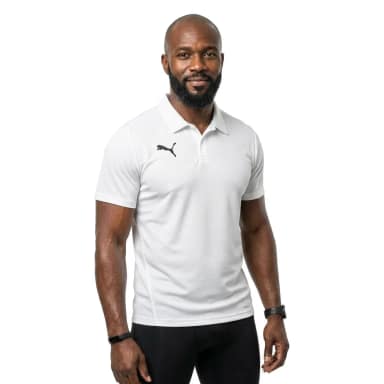 puma поло с короткими рукавами individual
