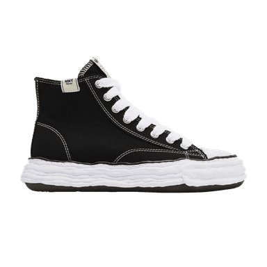 maison mihara yasuhiro peterson 23 og sole canvas high 'black white'