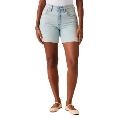 levi´s ® 501™ mid thigh lw denim shorts