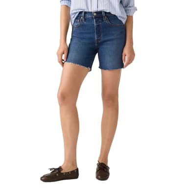 levi´s ® 501™ mid thigh lw denim shorts