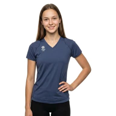 osaka платье с коротким рукавом v neck tech