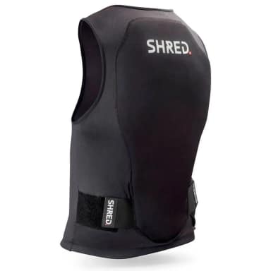 shred flexi vest zip back protector