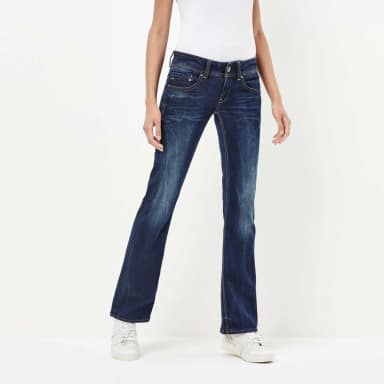 g-star midge mid waist bootcut jeans