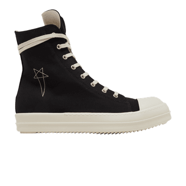 rick owens lido drkshdw pentagram high 'black milk'