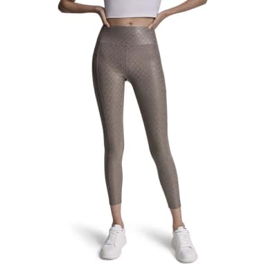 dkny elevate interlock 7/8 high waist leggings