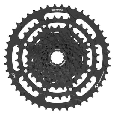 shimano кассета cues lg300-9
