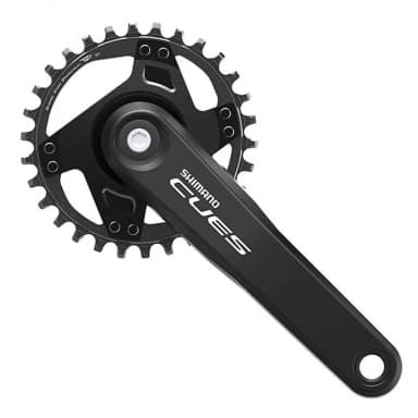 shimano шатуны с цепным кольцом cues u4000-1