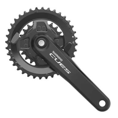 shimano шатуны с цепным кольцом cues u4000-2