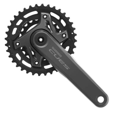 shimano шатуны с цепным кольцом cues u6000-2