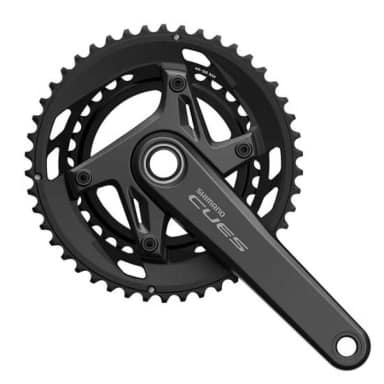 shimano шатуны с цепным кольцом cues fc-u6040-2 9/10s