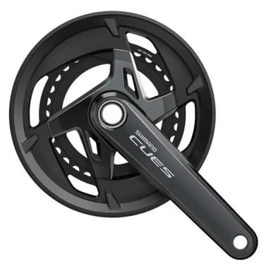shimano шатуны с цепным кольцом cues hollowtech u8000-2