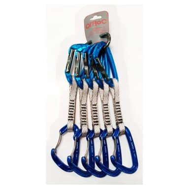 qi´roc elektra mix recto+curvo clip+exprés dyneema 12x120 mm+mini snap hook 5 units