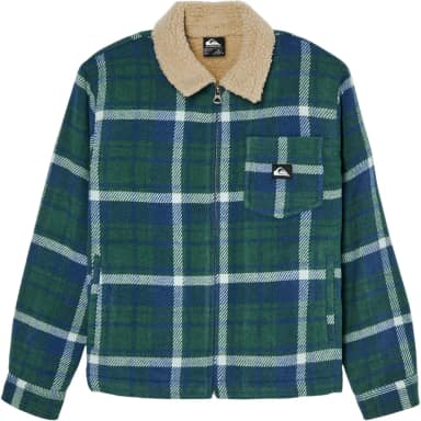 quiksilver dna sherpa harrington jacket