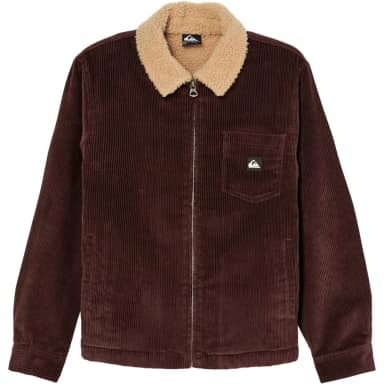quiksilver dna sherpa harrington jacket