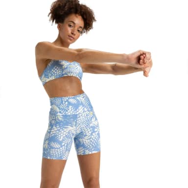 roxy heart into it biker pt short leggings