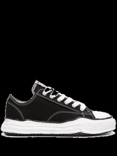 maison mihara yasuhiro "peterson" og sole canvas low-top sneakers