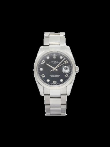 rolex pre-owned oyster perpetual date 34mm