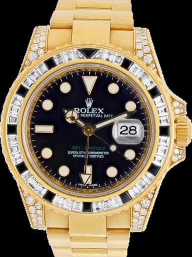 rolex pre-owned gmt-master ii 40mm
