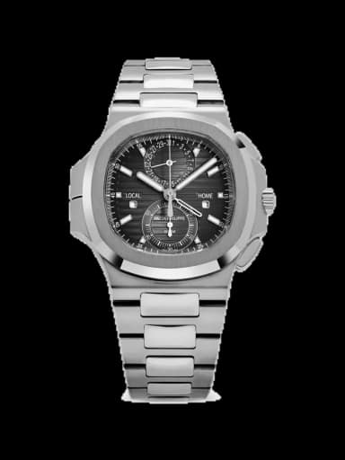 patek philippe pre-owned 2016 nautilus 5990/1a-001 40.5mm watch