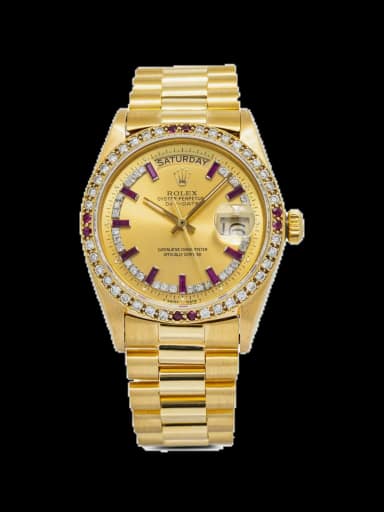 rolex day-date diamond 36mm watch