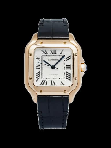 cartier santos 35mm watch