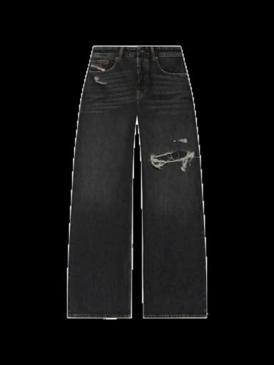 diesel relaxed jeans low-waist d-rise