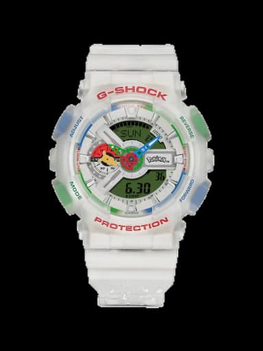 casio x pokémon ga-110 g-shock 51mm watch